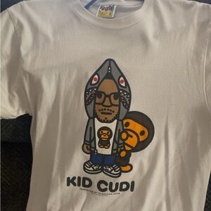 Bape X kid cudi T